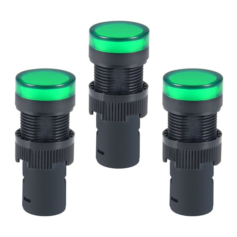 Photo 1 of 3PCS INDICATOR LIGHTS ACDC 24V