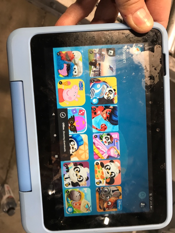 Photo 1 of missing charger**-Kid-Friendly Case for Fire 7 tablet 