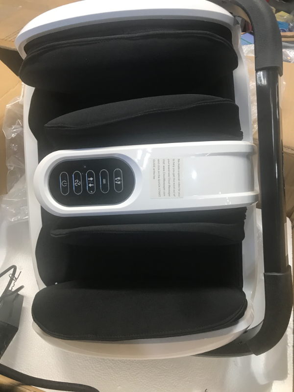 Photo 3 of Cloud Massage Shiatsu Foot Massager Machine - Increases Blood Flow Circulation, Deep Kneading, with Heat Therapy - Deep Tissue, Plantar Fasciitis, Diabetics, Neuropathy (with Remote)