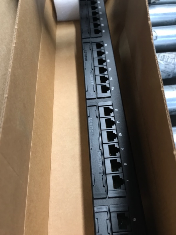 Photo 4 of Leviton - - Leviton eXtreme 24 Port Cat6 Network Patch Panel - 24 x RJ-45 - 24 Port(s) - 24 x RJ-45 - 24 x