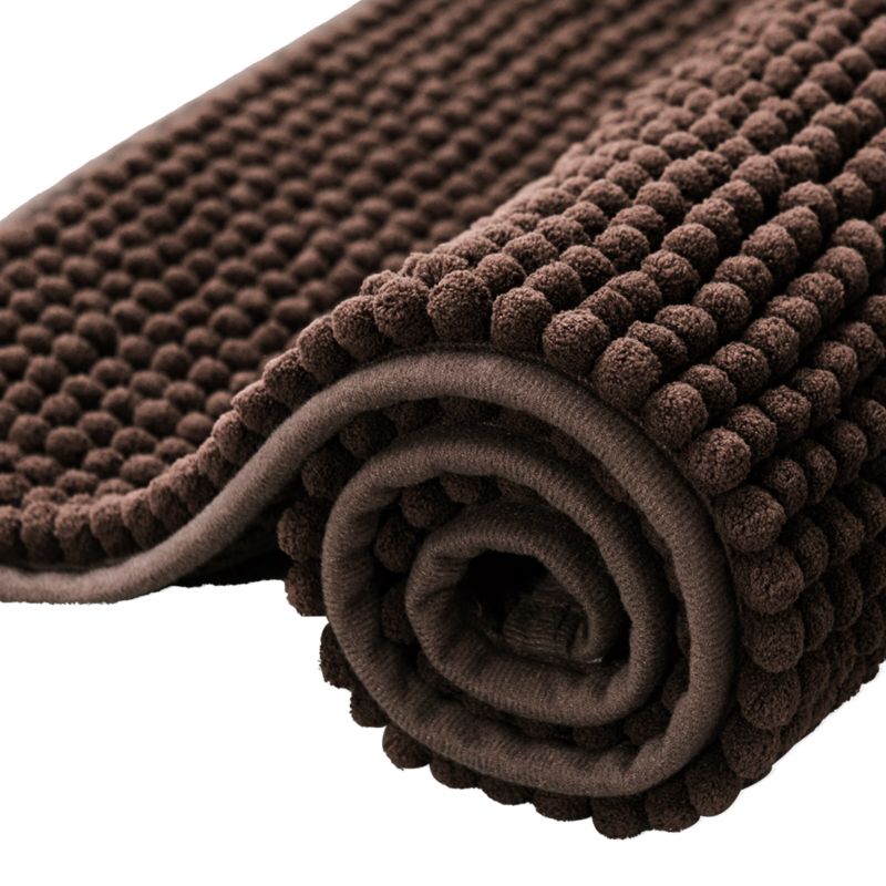 Photo 1 of 59" x  23" Brown  Bathroom Rug  