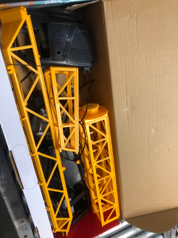 Photo 2 of Dickie Toys 40" Giant Crane Playset , Yellow