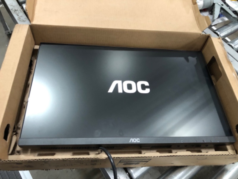 Photo 2 of AOC 22B3HM 22" Class Full HD 75Hz Monitor, Adaptive-Sync, HDR Mode, for Home and Office, HDMI, VGA, LowBlue, VESA
