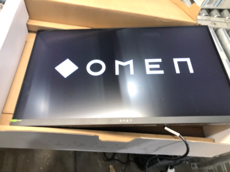 Photo 3 of HP OMEN 27k UHD 144Hz Gaming Monitor, 4K UHD Display (3840 x 2160), IPS Panel, 99% sRGB, 95% DCI-P3, 16:9, OMEN Gaming Hub, 27k (2023),Black