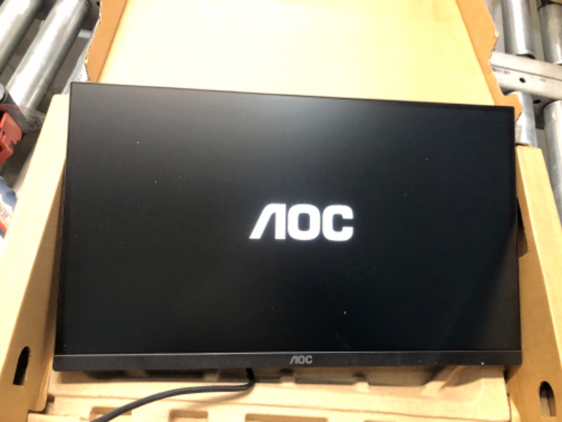 Photo 3 of AOC 22B3HM 22" Class Full HD 75Hz Monitor, Adaptive-Sync, HDR Mode, for Home and Office, HDMI, VGA, LowBlue, VESA
