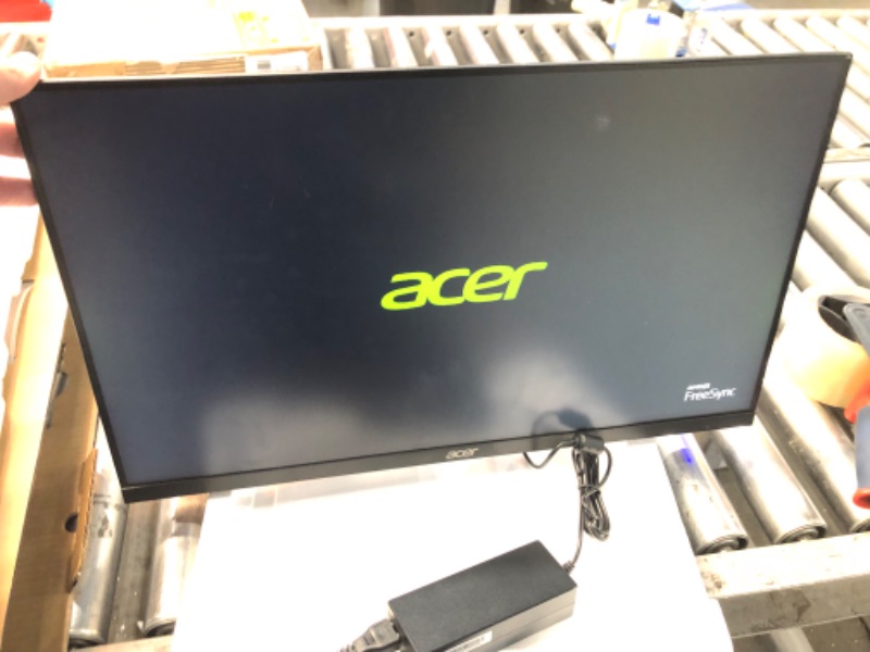 Photo 2 of Acer SH242Y Ebmihux 23.8" Full HD 1920 x 1080 Home Office Ultra-Thin Monitor AMD FreeSync 1ms VRB 100Hz Zero Frame Height Adjustable Stand with Swivel & Tilt (USB Type-C & HDMI 1.4 Ports) FHD USB-c 23.8-inch