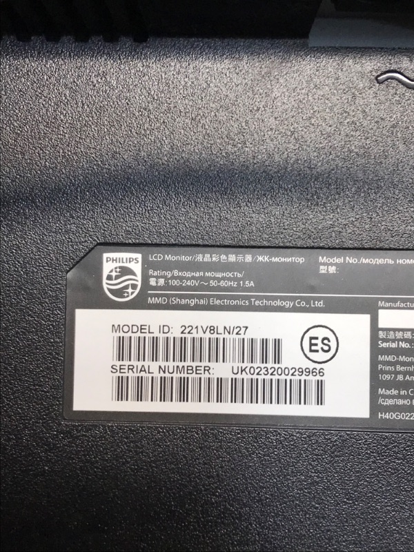 Photo 1 of PHILIPS Computer Monitors 22 inch Class Thin Full HD (1920 x 1080) 75Hz Monitor, VESA, HDMI & VGA Port, 4 Year Advance Replacement Warranty, 221V8LN 22" Class Full HD | VA