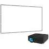 Photo 1 of GPX
800 x 480 Mini Projector with 2500 Lumens, Bluetooth with 120 in. Projection Screen Included