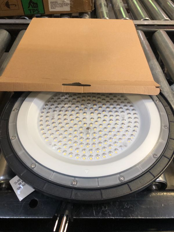 Photo 2 of  LED High Bay Light 150W 21,000lm 5000K UFO LED High Bay Shop Light with UL Listed US Hook 5' Cable Alternative to 650W MH/HPS for Commercial Bay Lighting Fixture-
