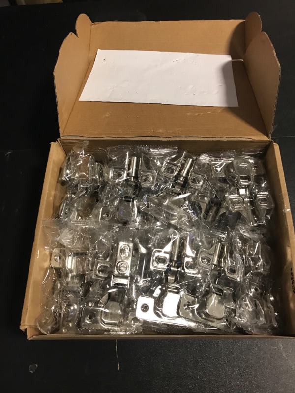 Photo 3 of 20 Pack Soft Close Cabinet Door Hinges for 1/2" Partial Overlay Cupboard