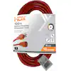 Photo 1 of 100 ft. 16/3 Light Duty Indoor/Outdoor Extension Cord, Orange
