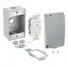 Photo 1 of 
1-Gang Metal Weatherproof Electrical Box, Cover and GFCI Kit (24-in-1 Configurations)

