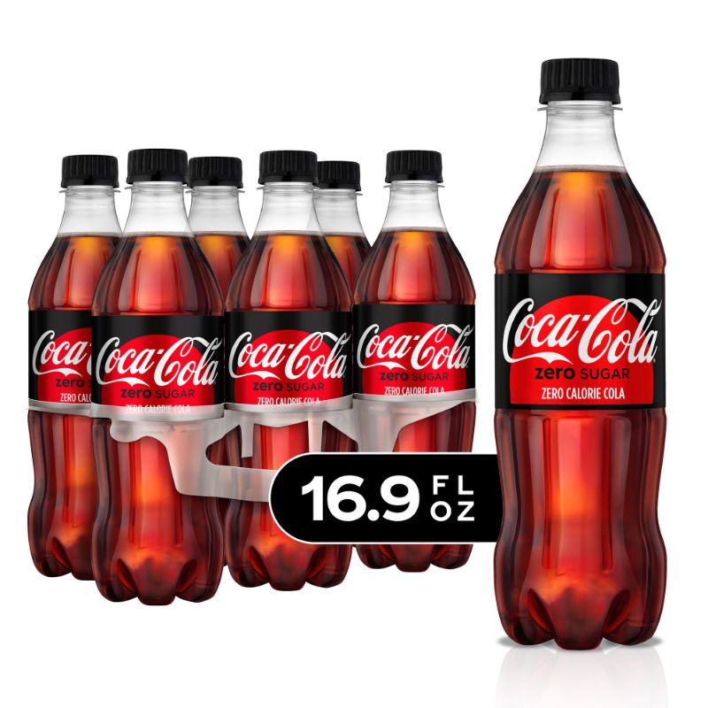 Photo 1 of Coca-Cola 16.9 Oz Zero Sugar 2 pack 
exp nov 112024