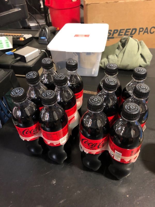 CocaCola Soda, Zero Calorie, Zero Sugar 2 pack EXP NOV 11 2024 for