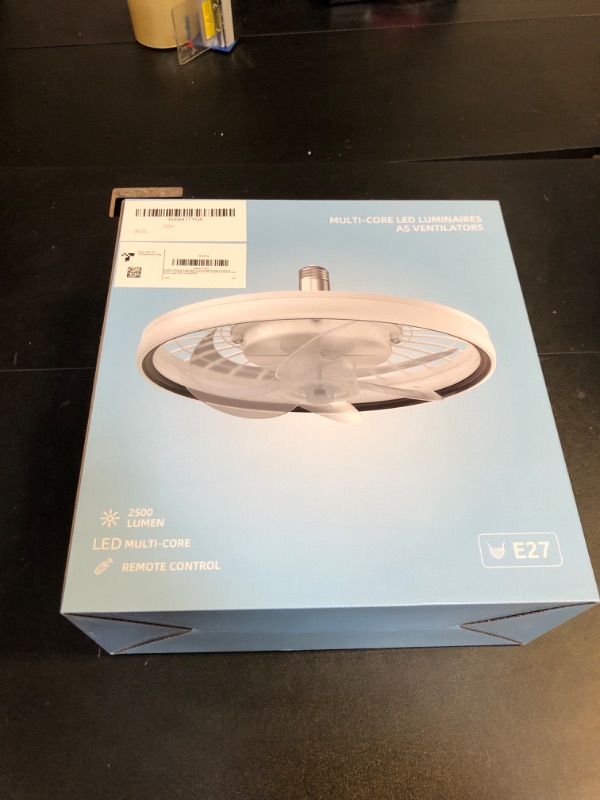 Photo 2 of Socket Ceiling Fan Light Bedroom:13 Inch Small Ceiling Fans with Lights and Remote 3 Color Screw in Fan Dimmable LED Ceiling Fan Socket Replacement for Light Bulb Kitchen Living Room Garage