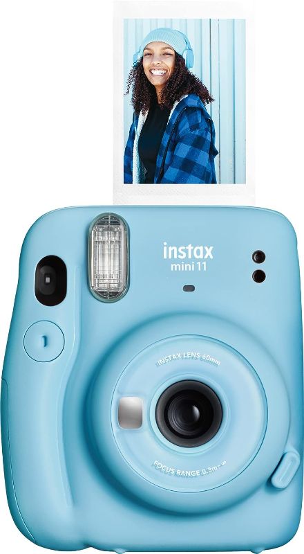Photo 1 of Fujifilm Instax Mini 11 Instant Camera - Sky Blue
