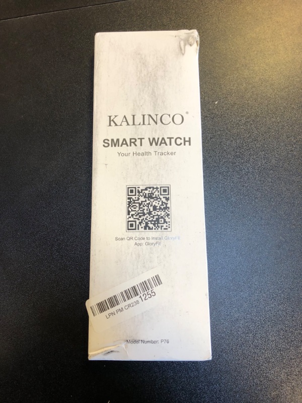 Photo 3 of KALINCO Slim Fitness Tracker, Smart Watch with Heart Rate, Blood Oxygen, Blood Pressure and Sleep Monitor, Activity Tracker & Pedometer, Calories Step Counter for Women Men, 2 Bands Included
