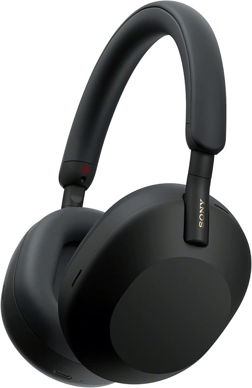 Photo 1 of Sony WH-1000XM5B Noise Canceling Wireless Headphones - 30hr Battery Life - Over-Ear Style - Optimized for Alexa and Google Assistant - Built-in mic for Calls - Limited Edition - Charcoal Black
