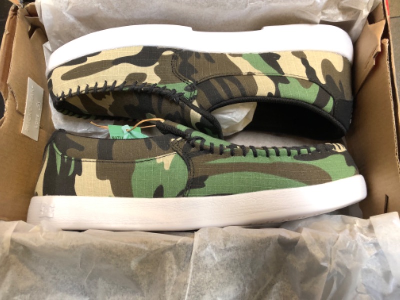 Photo 2 of DC Men's Villain 2 Casual Slip on Skate Shoe Slipper, Military CAMO, 10
