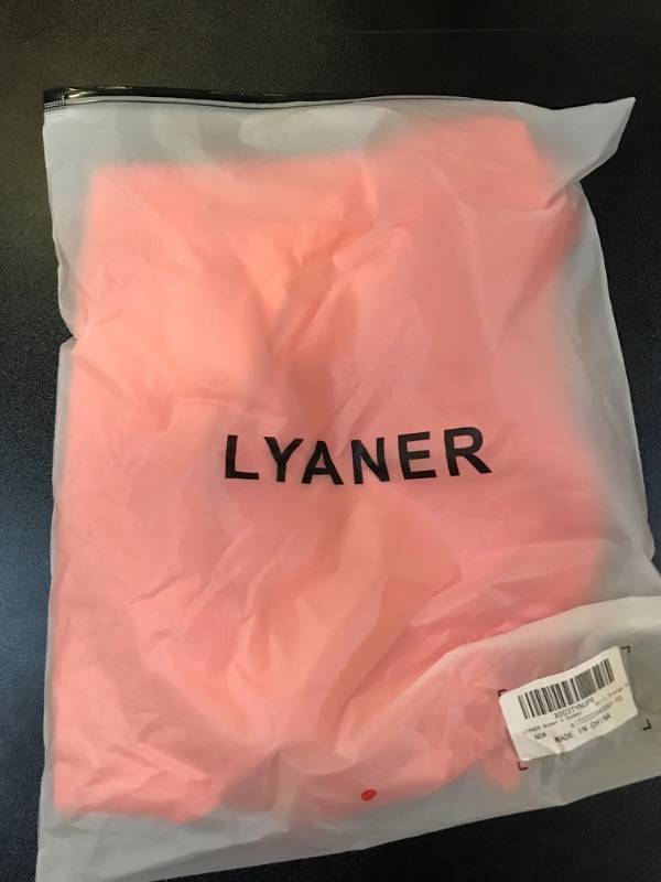 Photo 2 of LYANER Women's Summer Satin One Shoulder Ruched Batwing Short Sleeve Blouse Shirt Small Orange