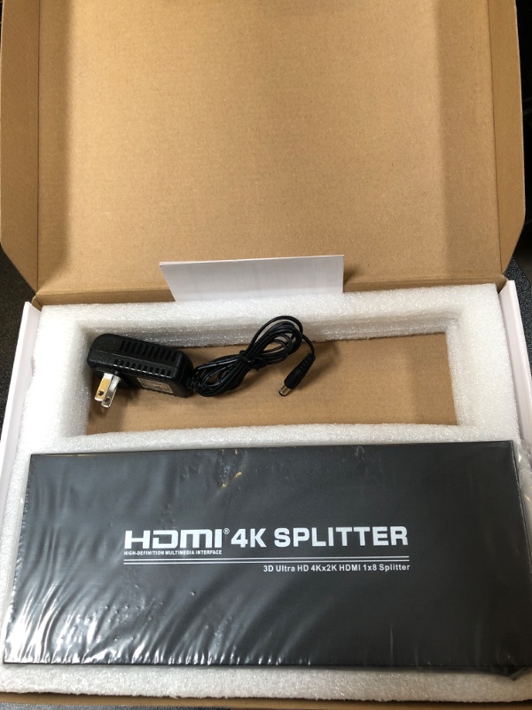 Photo 1 of HDMI Splitter 4 in 4 Out 4K HDMI Switcher Aluminum Bidirectional Support 3D 4K @30HZ Full HD1080P Compatible with Xbox PS3 PS4 Sony Video Player Projector Monitor HDTV - 4 Inputs 4 Outputs
