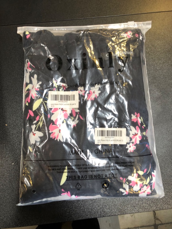 Photo 2 of Black Floral Dress Small 