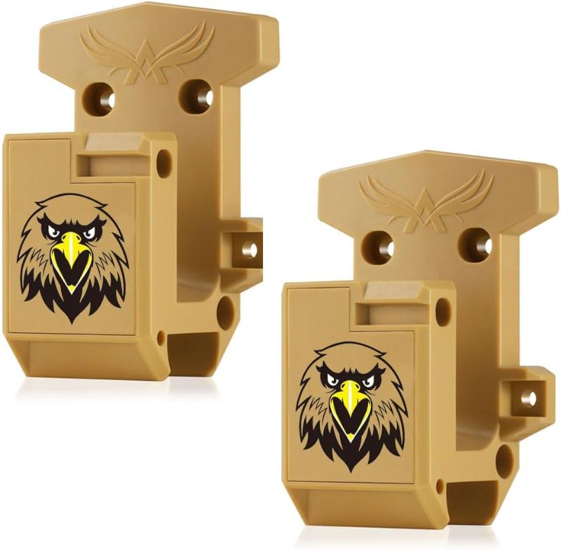 Photo 1 of 2 Pack  Wall Mount for 223/5.56 Rifle & Magazine, AR15 Rifle Wall Rack Runner Mount