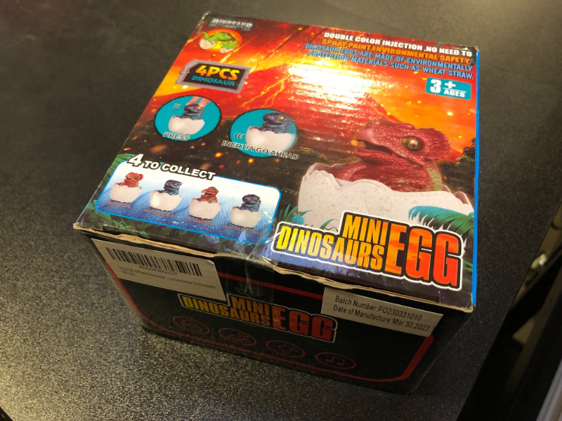 Photo 1 of 4 PCS MINI DINOSAUR EGG