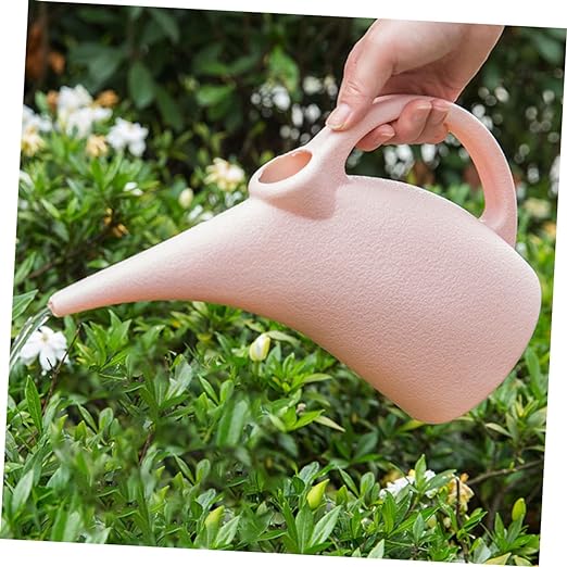 Photo 1 of 1 Pc Long Spout Watering Can Garden Indoor Creative Watering Can Latex Brain Prop Flower Watering Can Watering Cans Hand-held Spray Bottle Plant Plastic Pink Water Bottle re-usable
