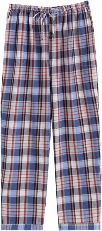 Photo 1 of Karlywindow Mens Plaid Pajama Pants Soft Fleece Lounge Sleep Pants PJ Bottoms  XL 