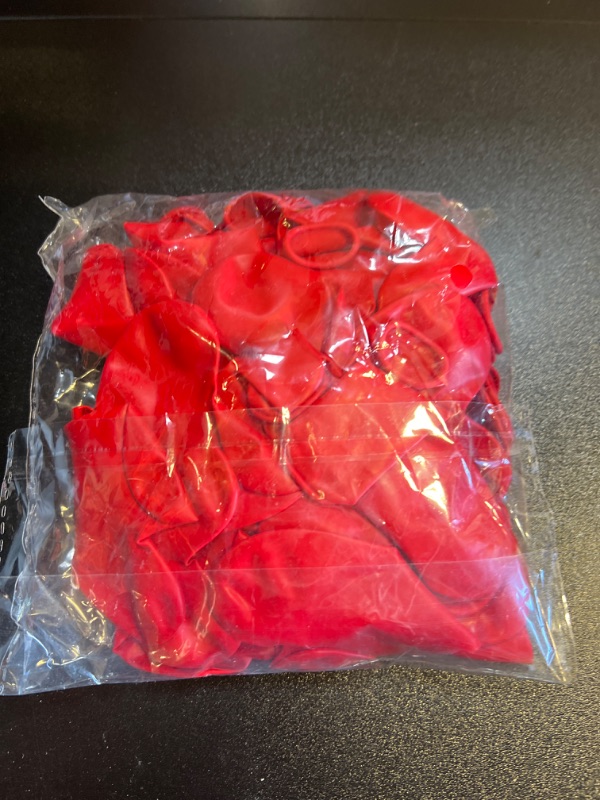 Photo 2 of BinaryABC Red Heart Shaped Latex Balloons,Valentine's Day Engagement Wedding Party Decorations,10Inch,50Pcs(Red)