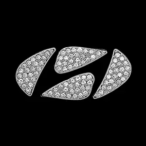 Photo 1 of Bling Bling Car Accessories, Women Automotive Decals,Rhinestone Car Logo Bling Car Stickers DIY Glitter Decals for Automotive Interior Sticker Badge Decals Compatible with Sonata, Elantra, IX35, IX25