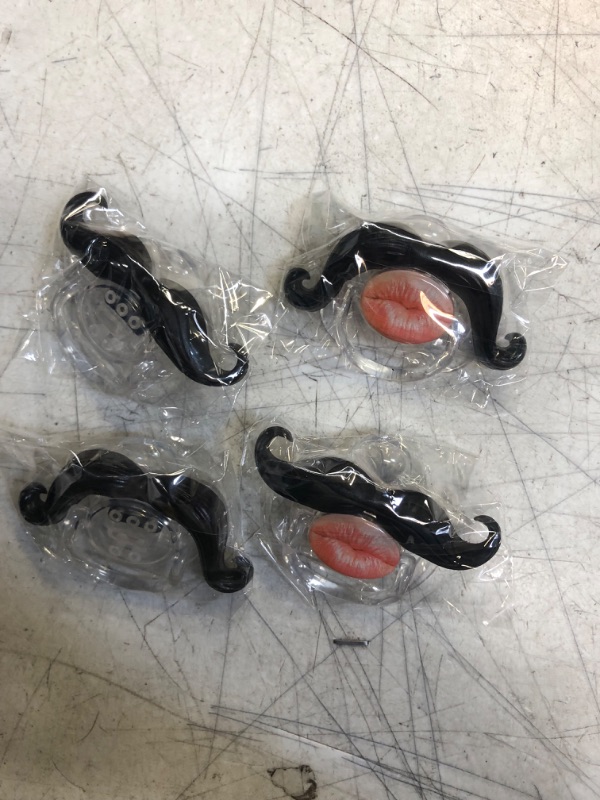 Photo 1 of 4pcs Funny Pacifiers 