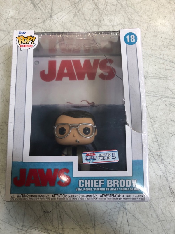 Photo 2 of Chief Brody (Jaws) Funko Pop! VHS Cover Exclusive