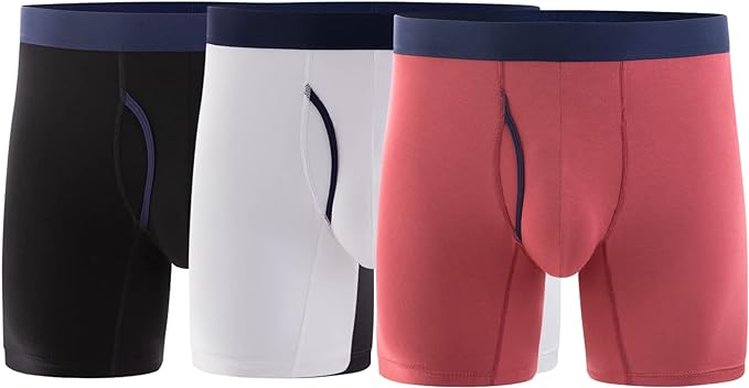 Photo 1 of BAMBOO COOL Men's Underwear Boxer Briefs Soft Breathable Underwear for men Small 