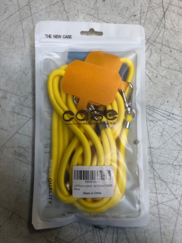 Photo 1 of 2 Pack Cell Phone Lanyard Yellow