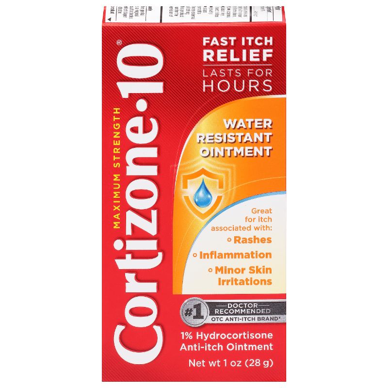 Photo 2 of 3 pack Cortizone-10, Water Resistant Anti-Itch Ointment, 1 Ounce