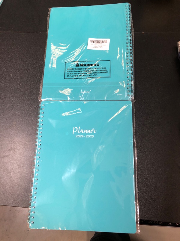 Photo 2 of 2 2024-2025 Planner - Planner 2024-2025, July 2024 - June 2025, 8" x 10", Planner 2024-2025 Daily Weekly and Monthly, Monthly Tabs, Thick Paper, Twin-Wire Binding - Perfect to Organize Your Planning