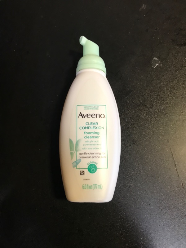 Photo 2 of Aveeno Clear Complexion, Foaming Cleanser, 6 Fl Oz
