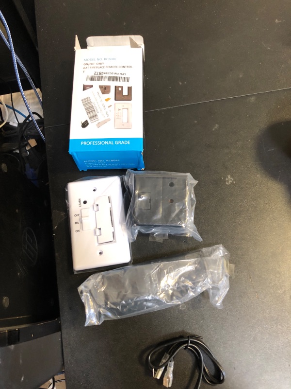 Photo 1 of Upgrade Gas Fireplace Remote Switch System Kit for Standard Millivolt Valve Appliances,Compatible with Skytech,Majestic,Ambient,Empire,Monessen,Vermont Fireplaces,and Other Fireplaces,