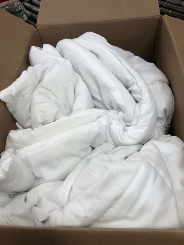 Photo 1 of  white comforter 