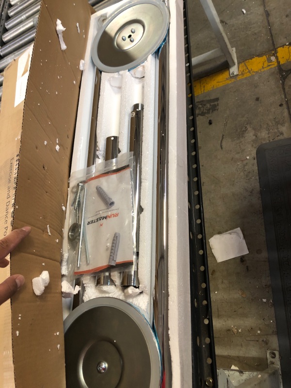 Runmaster Premium Spinning and Static Dance Pole Kit Portable 45mm