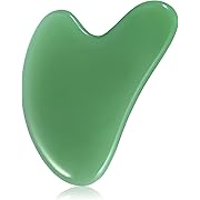 Photo 1 of  Gua Sha Facial Tools Guasha Tool Gua Sha Jade Stone Manual Massage Sticks for Jawline Sculpting and Puffiness Reducing for Face Body Relieve Muscle Tensions