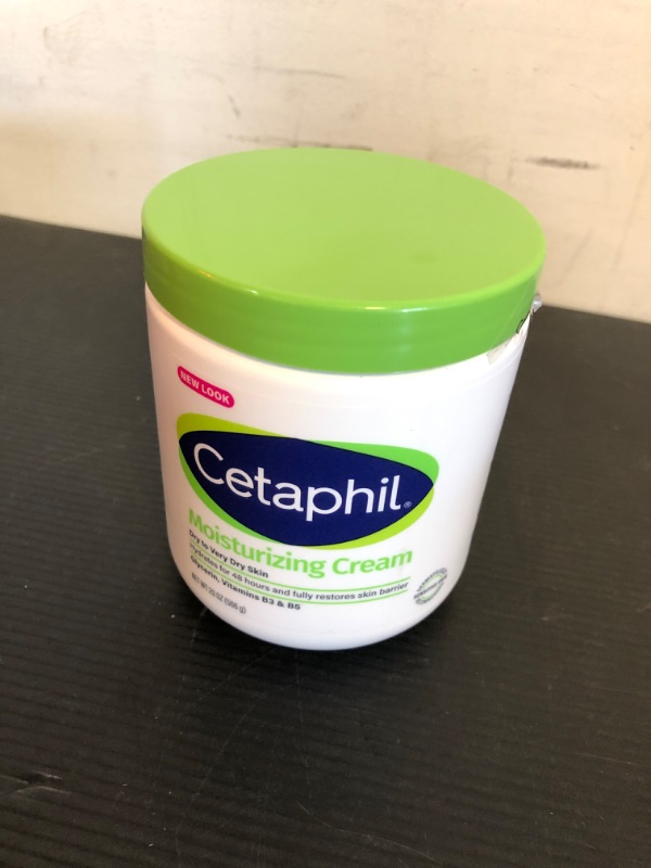 Photo 2 of Body Moisturizer by CETAPHIL, Hydrating Moisturizing Cream for Dry to Very Dry, Sensitive Skin, NEW 20 oz, Fragrance Free, Non-Comedogenic, Non-Greasy