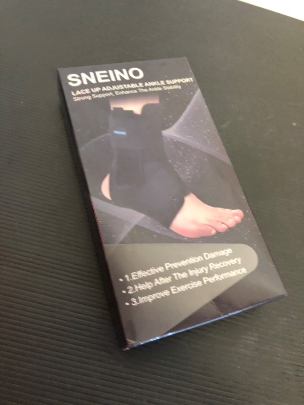 Photo 2 of SNEINO Ankle Brace for Women and Men - Ankle Brace for Sprained Ankle