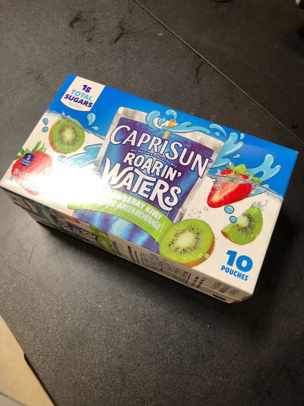 Photo 2 of Capri Sun Roarin' Waters Strawberry Kiwi Juice Drinks - 10pk/6 fl oz Pouches DEC 2024