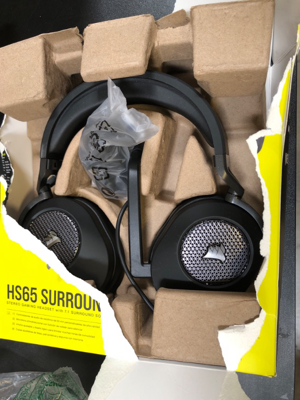 Photo 2 of HS65 SURROUND Wired Gaming Headset for PC, PS5, and PS4