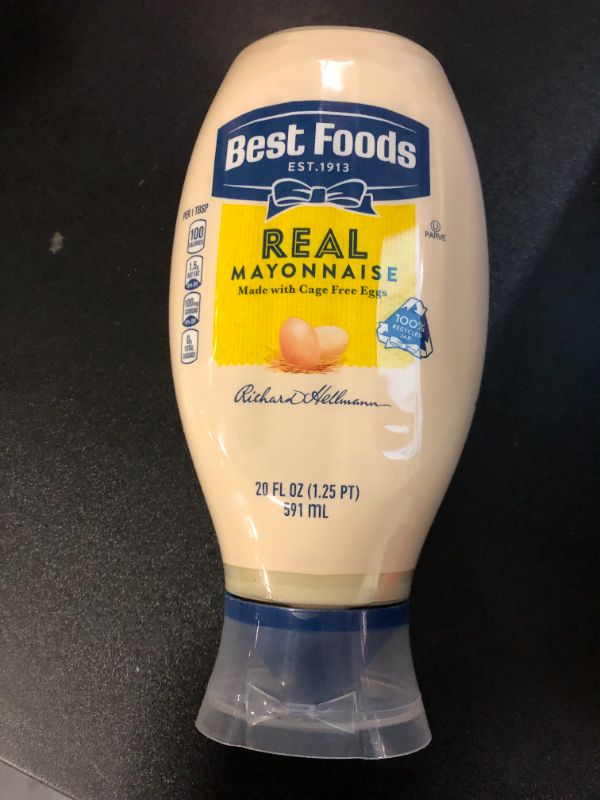 Photo 2 of Best Foods Real Mayonnaise Squeeze Bottle For A Creamy Sandwich Spread or Condiment Gluten Free, Made With 100% Cage-Free Eggs 20 oz Mayonnaise 20 Fl Oz