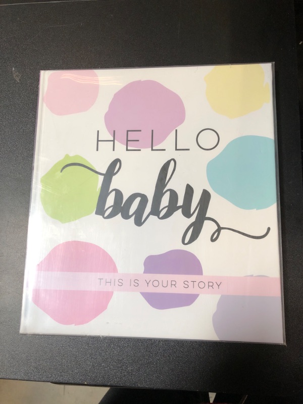 Photo 1 of Memory Baby Book Girl 52 Pages Birth to Five Years, Focused on Baby by Bobee