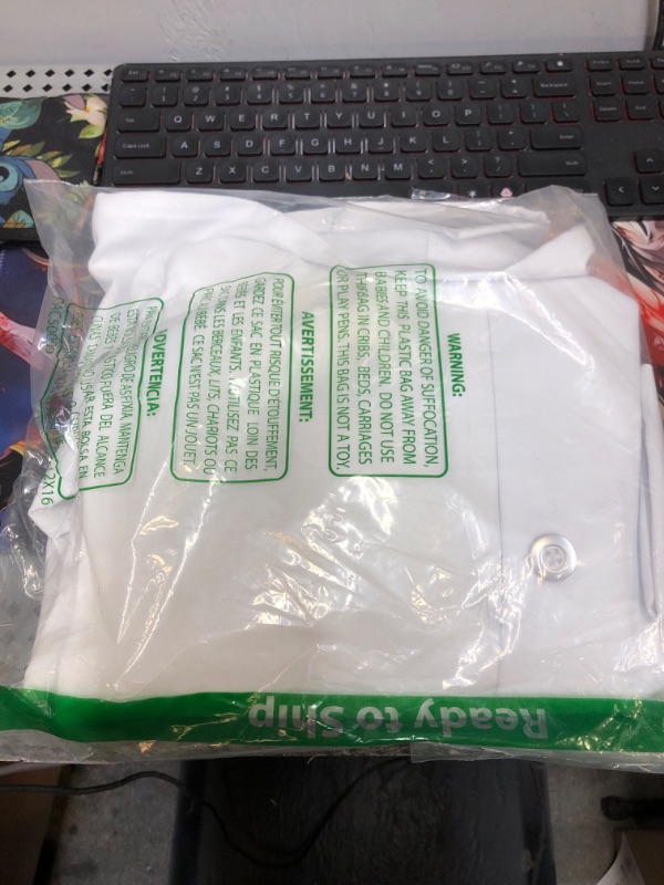 Photo 1 of Chef Designs Men's 3/4 Sleeve Chef Coat Small White